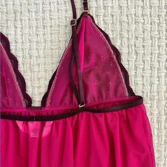Y2k Victoria’s Secret Mini Babydoll Slip Dress - Picture 4 of 9